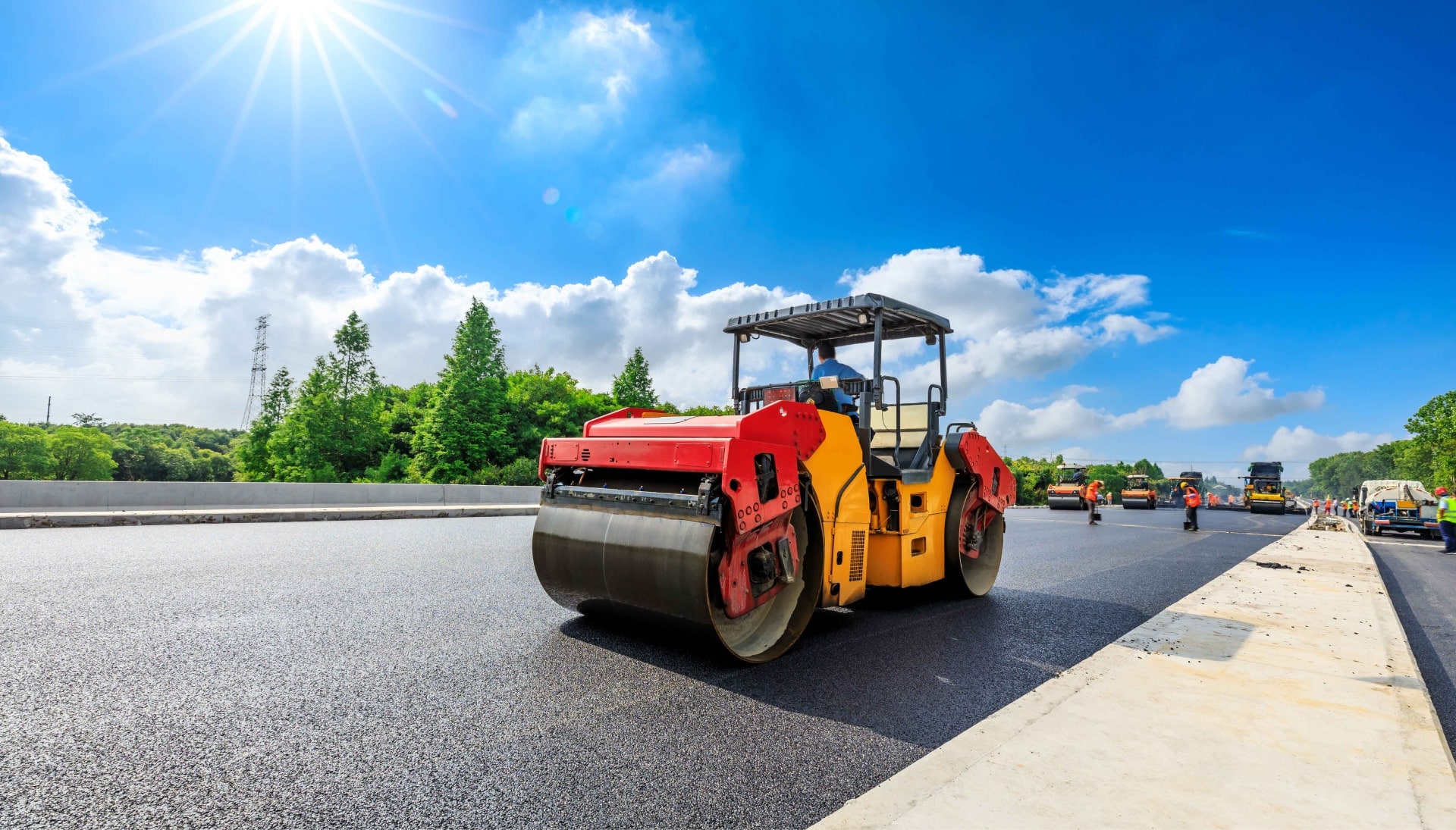 Smooth asphalt paving in Chesapeake, VA creates durable surfaces.